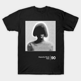 Halo - Depeche Mode / Minimal Graphic Artwork T-Shirt